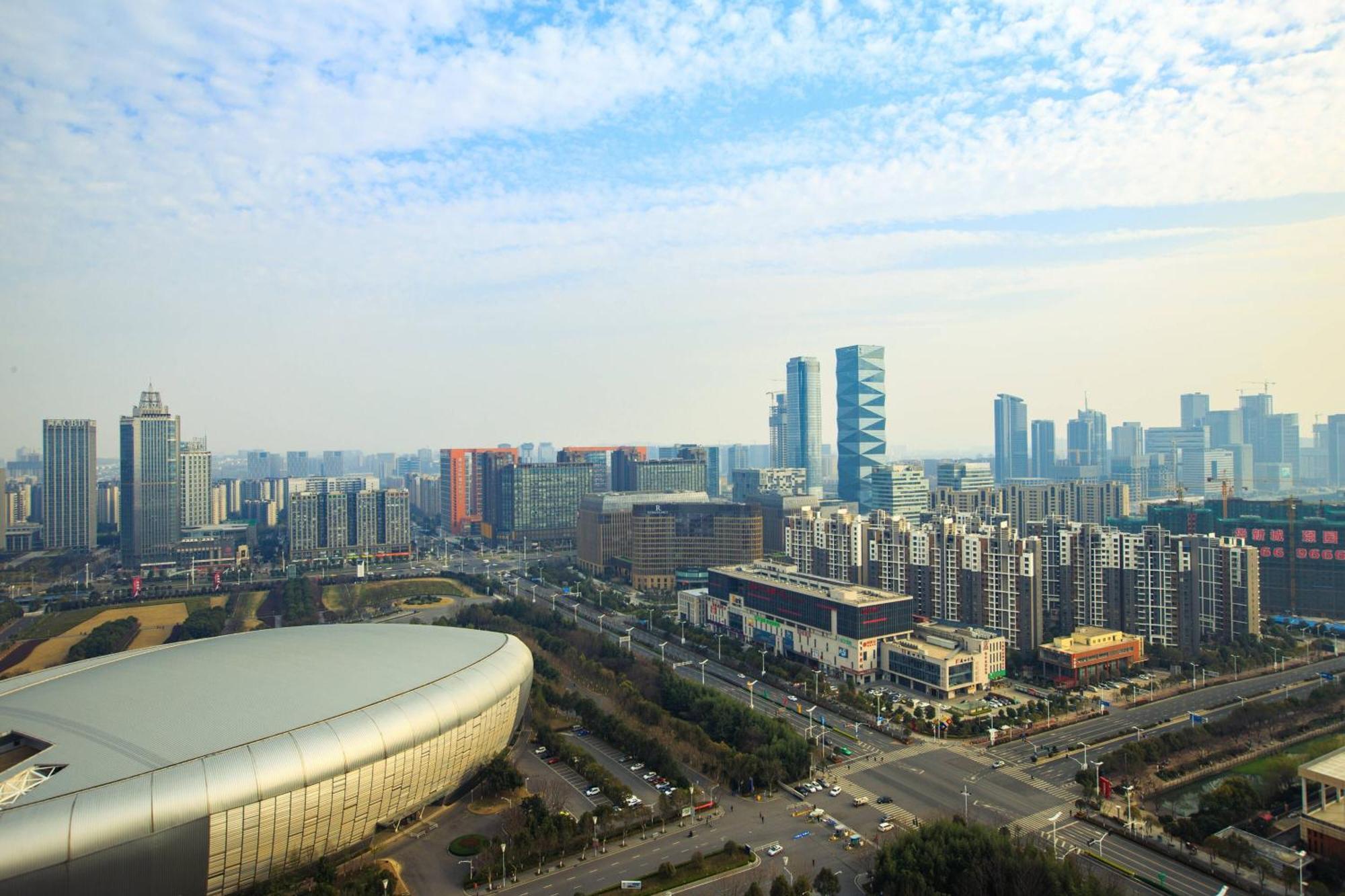 Renaissance Nanjing Olympic Centre Hotel Exterior foto