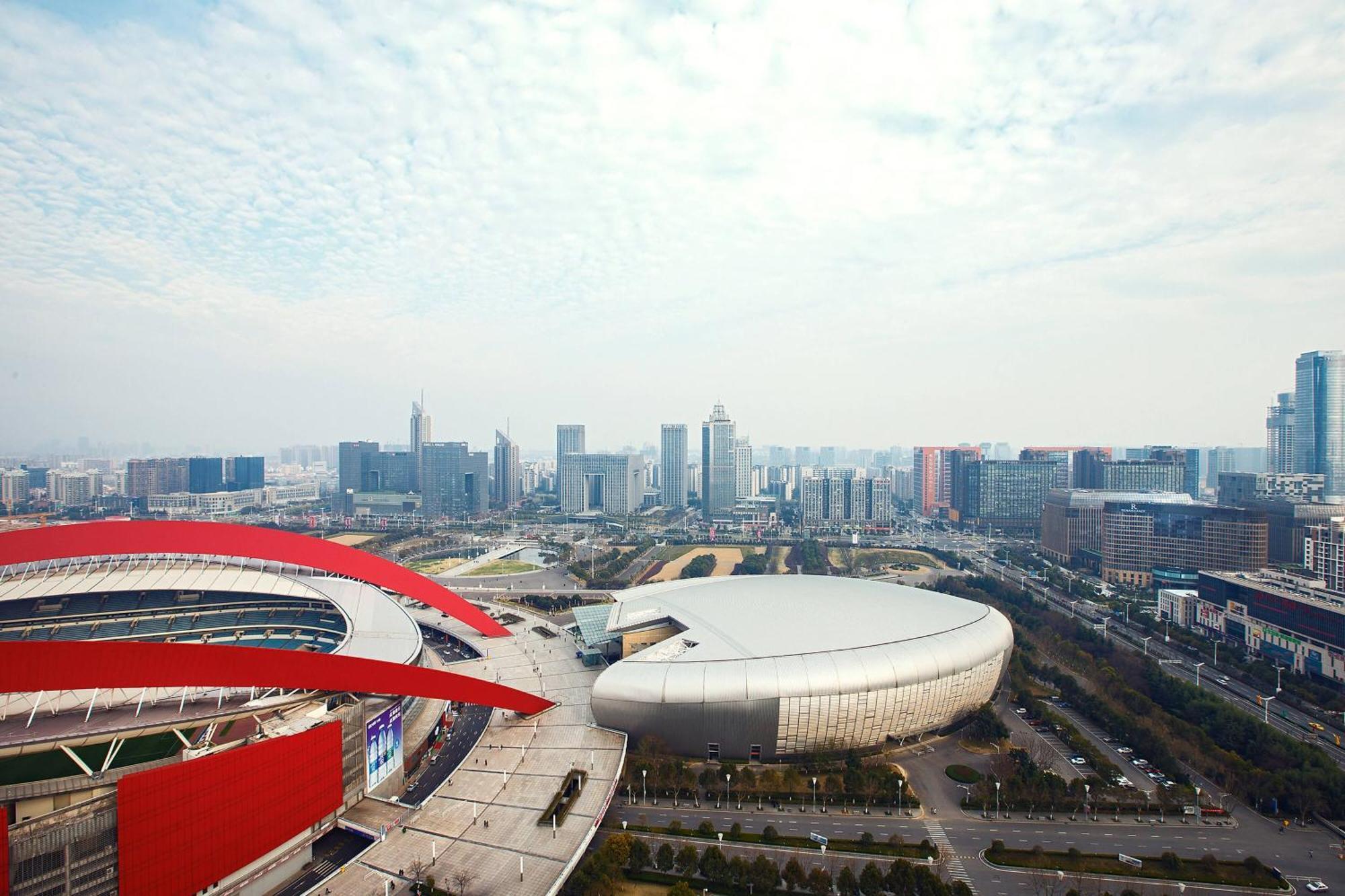 Renaissance Nanjing Olympic Centre Hotel Exterior foto