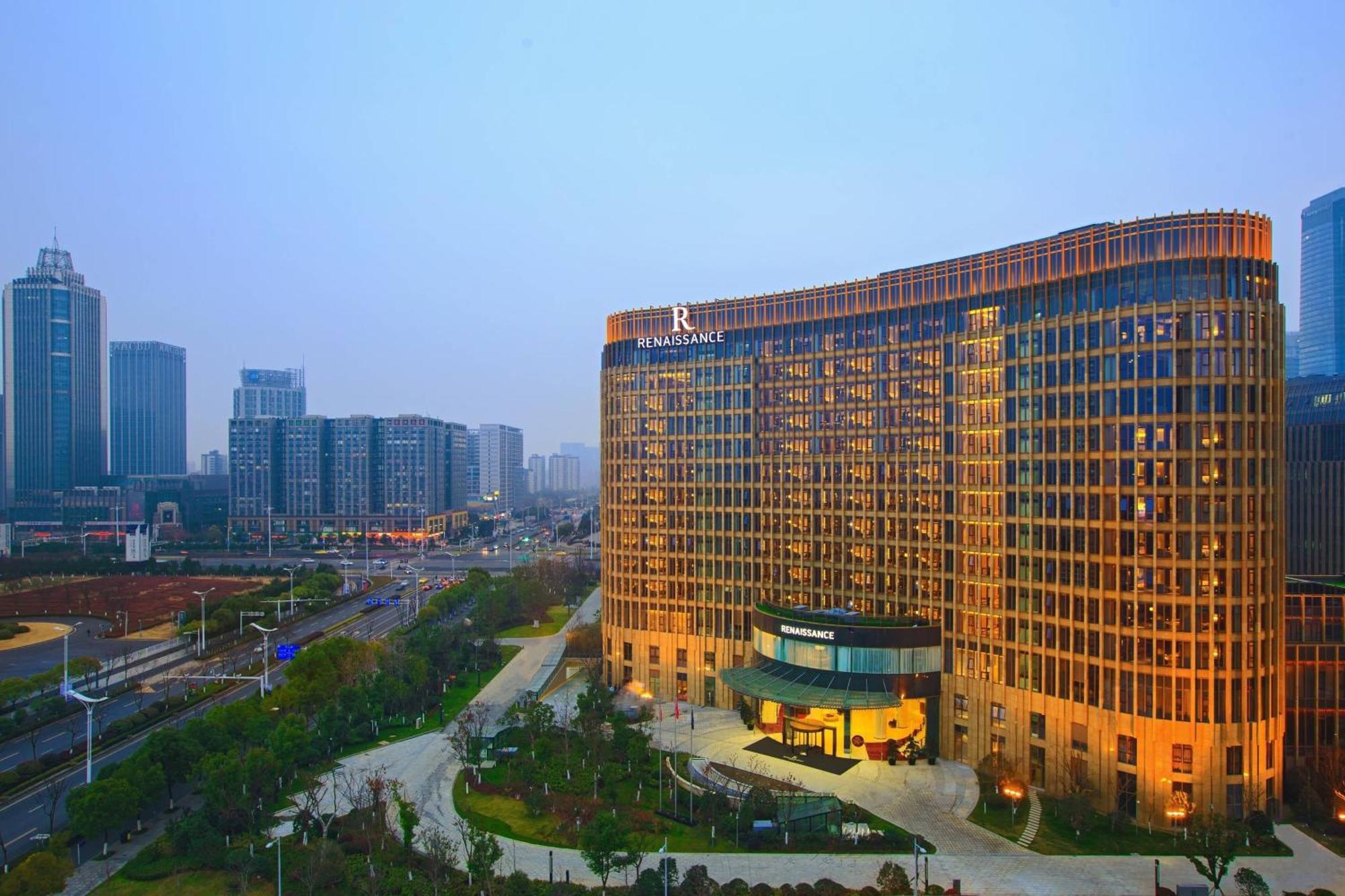 Renaissance Nanjing Olympic Centre Hotel Exterior foto
